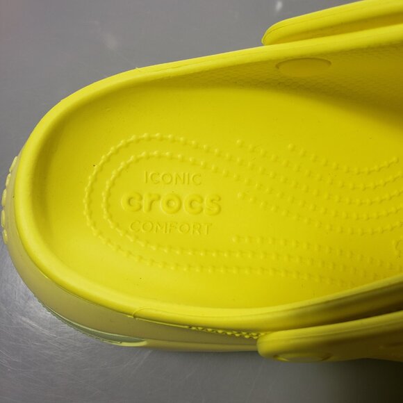 CROCS Women's Yellow Mules & Clogs Eva Ethylene - Picture 6 of 8
